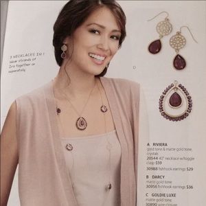 Premier Designs “Iris” Necklace and Earrings